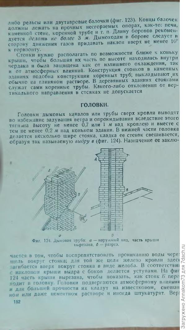 Печное дело, устройство выдры.