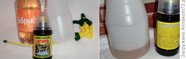 Разведение препарата для подкормки по листу