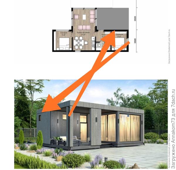 Окна в спальне