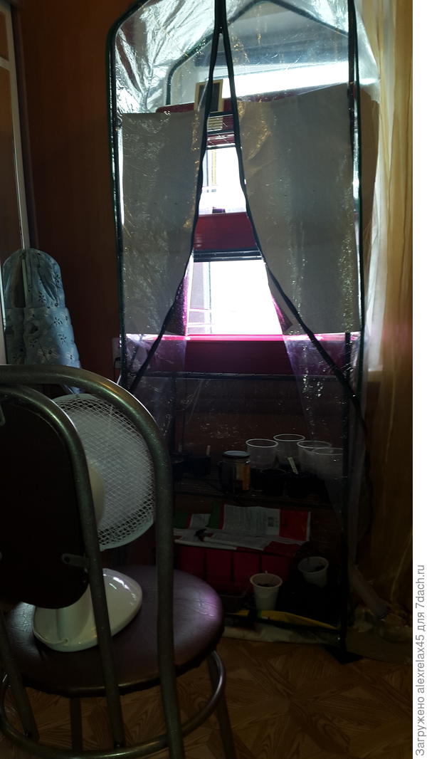 Пробую сушить вентилятором.