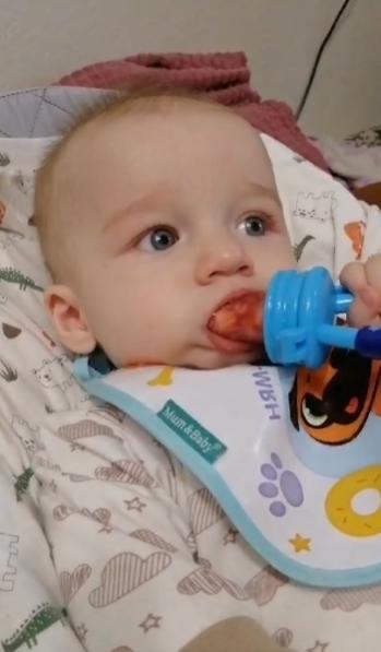 Внук попробовал...