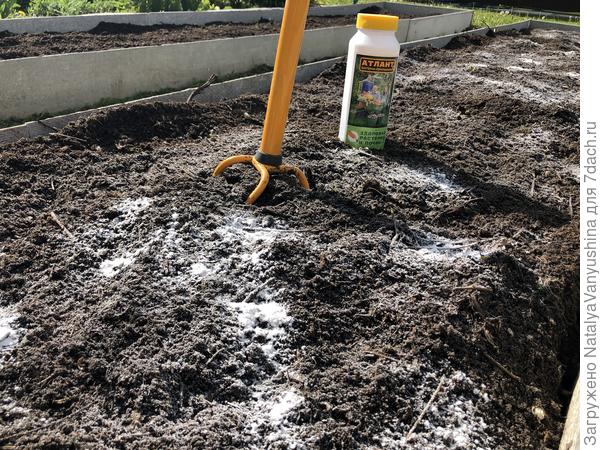 Подготовка грядки