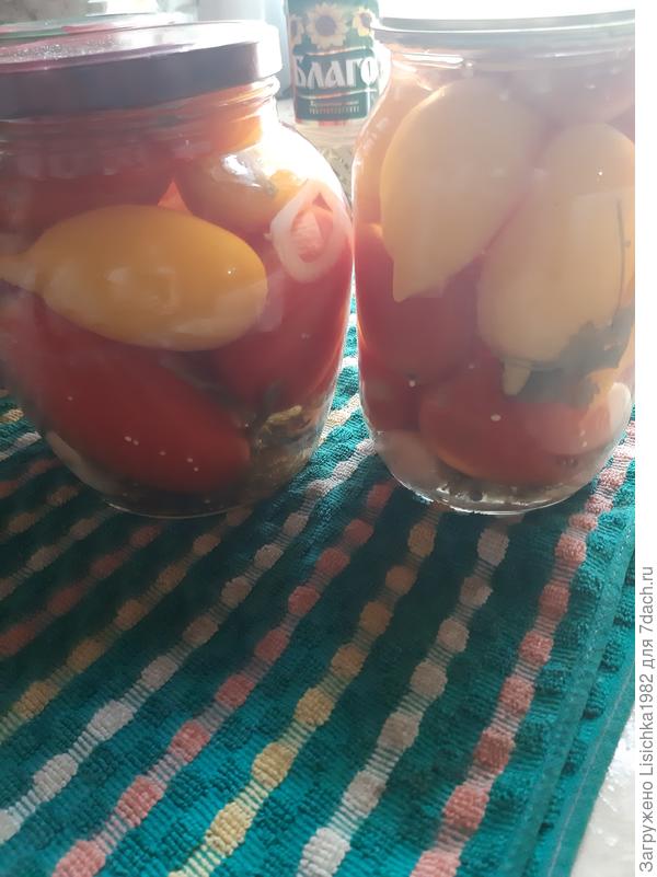 Томаты в банке.