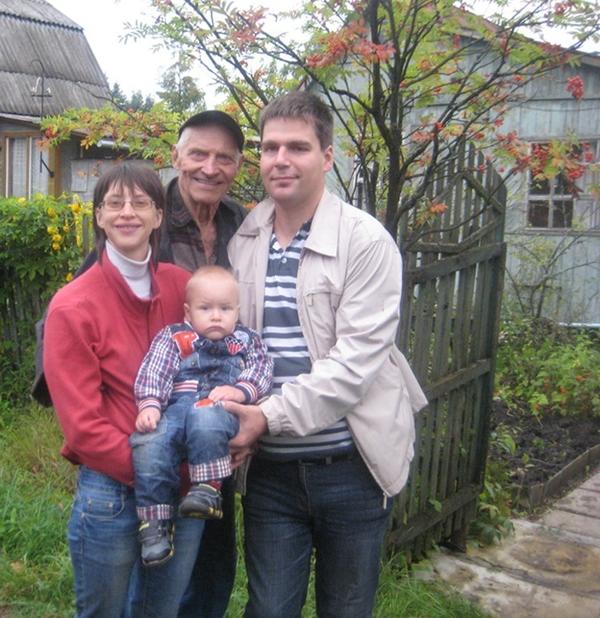 Счастливый прадедушка