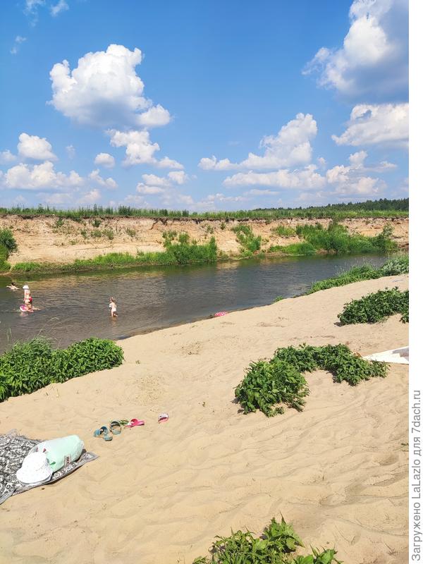 Пляж, рай для детей