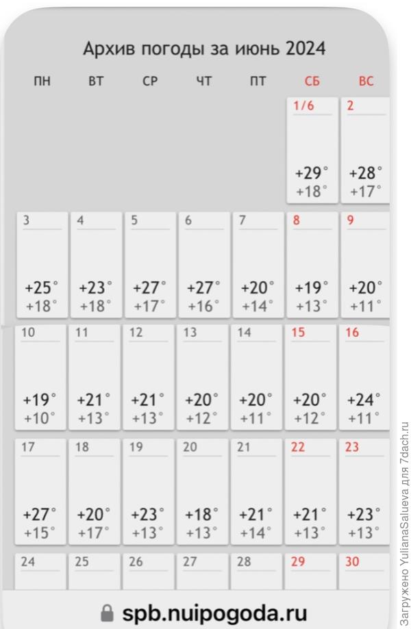 Погодные условия