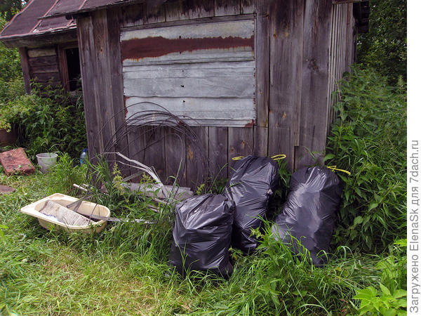 Мусор из дома