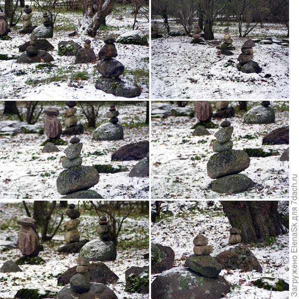 В усадьбе "Знаменка" зимой. 2009 год.