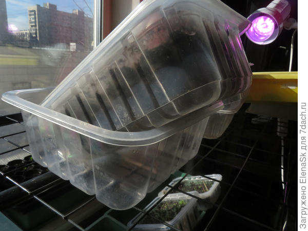 Ставлю плошку в другую, но не вкладываю, а ставлю на край