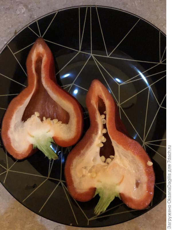 Чёрный бриллиант в разрезе