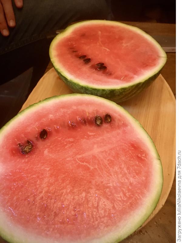 1 сентября 2020. Очень ароматный, но не очень сладкий. Так как отдала ему самый темный угол теплички и ему не хватило любви и солнца