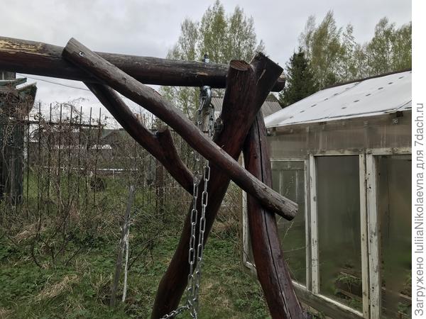 Узел соединения верхней перекладины