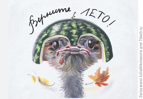 Протестую! Верните лето😭