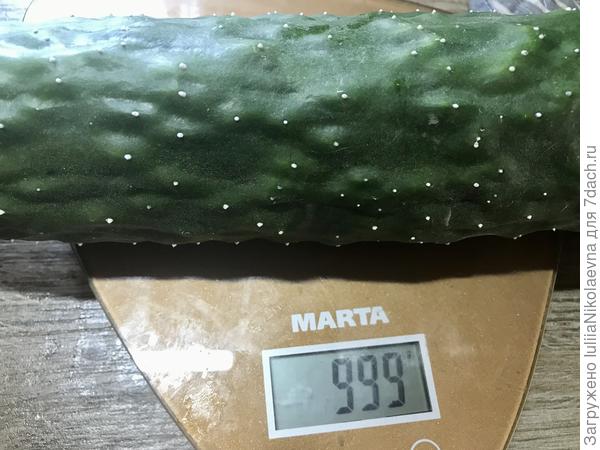 Одного грамма не хватило для ровного счёта