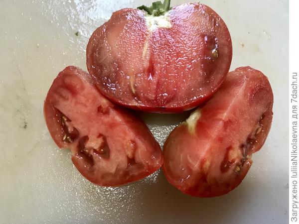 Мясистый, вкусный. Пожалуй, на следующий год тоже посажу