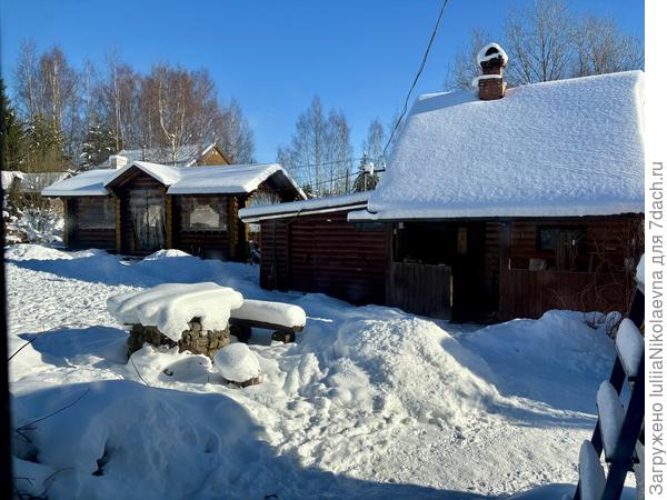 Вид из окна кухни в данную минуту. И солнце второй день. Красотища)