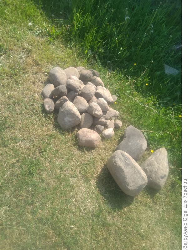 Камни для клумбы