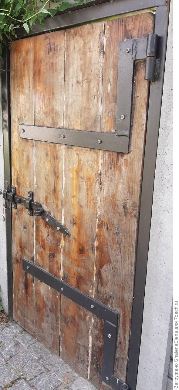 Калитка получилась абсолютно рабочая.