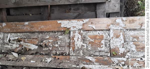 Одно из полотен три года провело в завалах среди поддонов. Дерево в идеальном состоянии