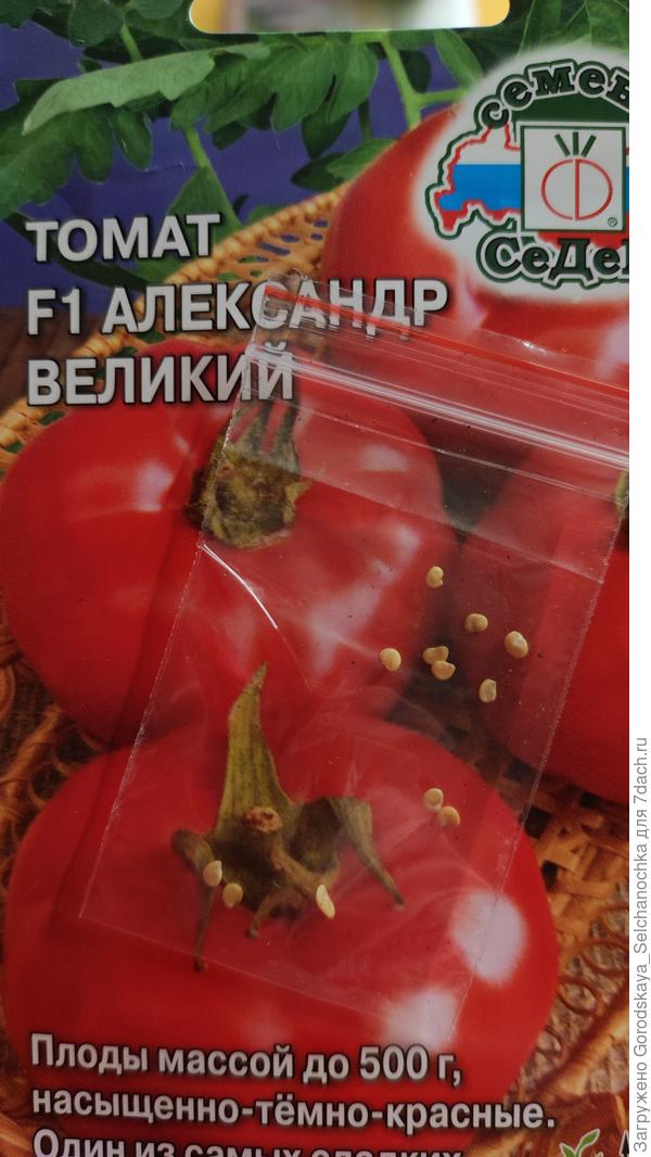 То, что оказалось внутри пакета с семенами томата...