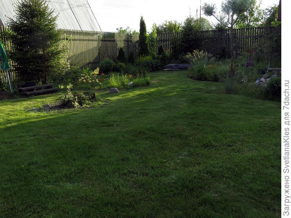 Сад весной.