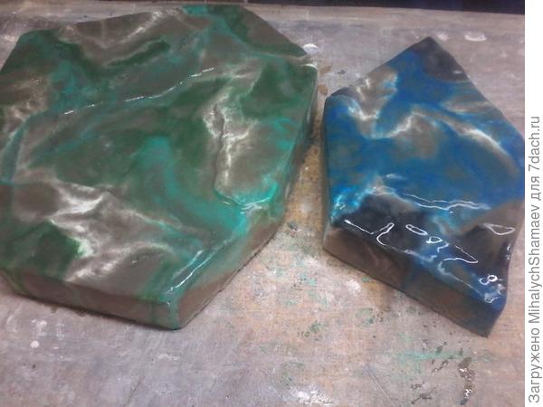 Части от цветка тротуарки