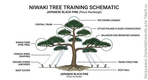 А это ИИ схемку деревца нарисовал
