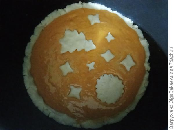 Пирог перед выпечкой