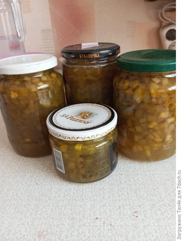 Первые заготовки