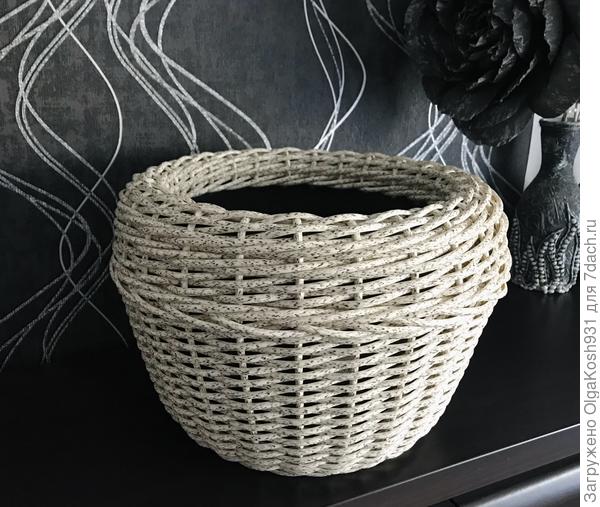 Мое первое кашпо