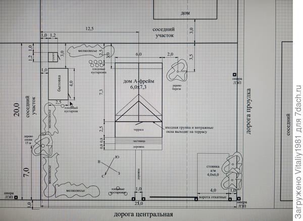 План участка