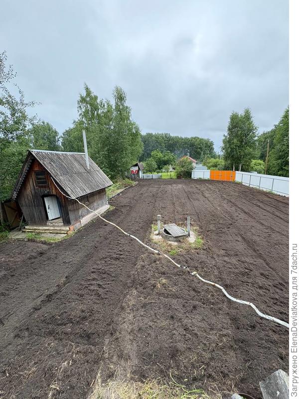 После вспашки