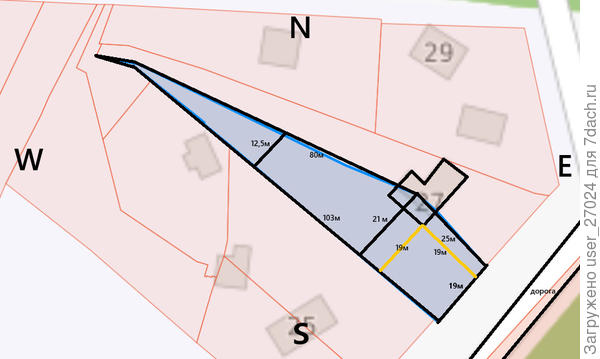 Схема участка