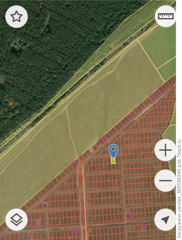 Из кадастровой карты