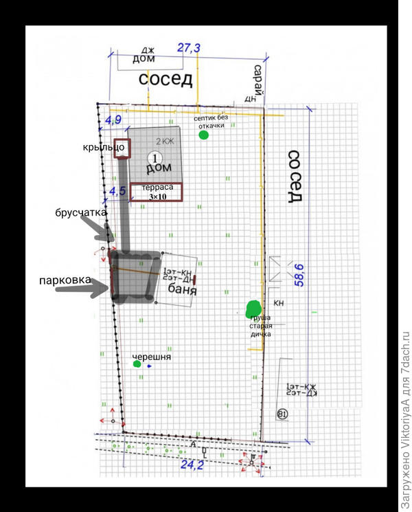 План участка