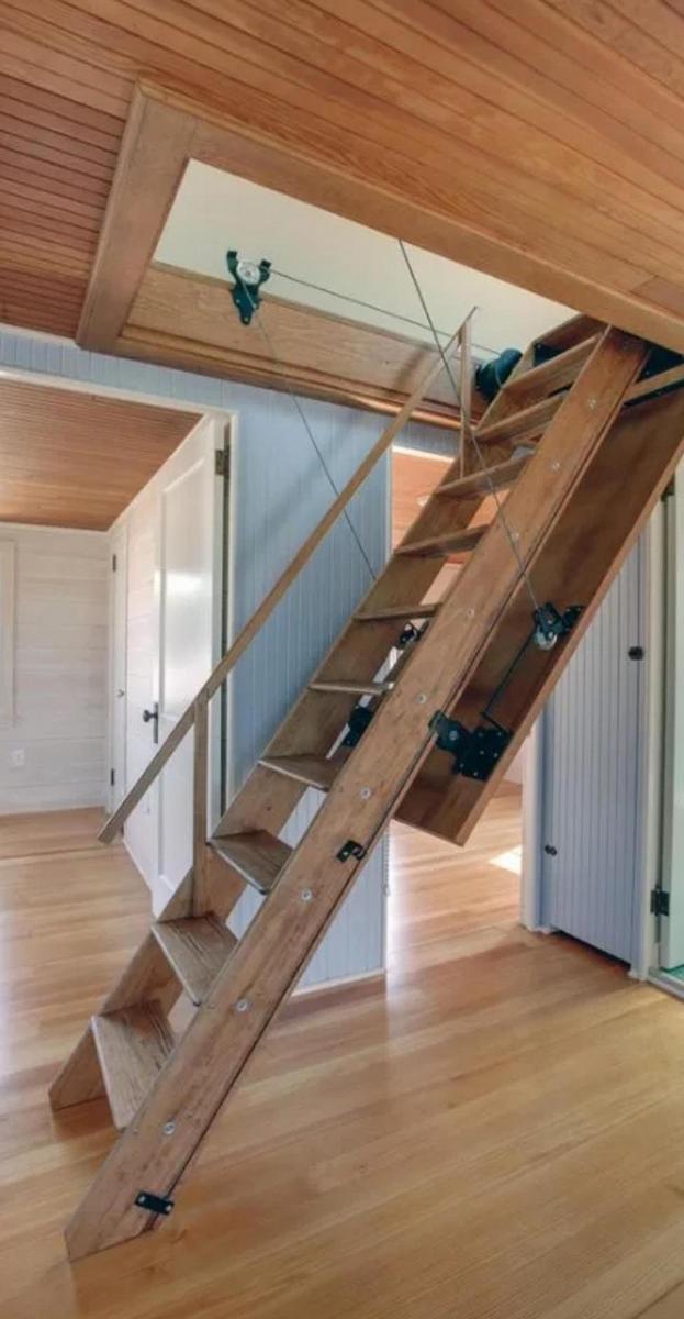 Как сделать лестницу на второй этаж если мало места