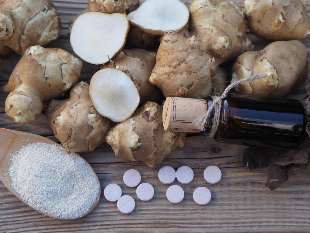 Топинамбур служит сырьем для производства инулина 