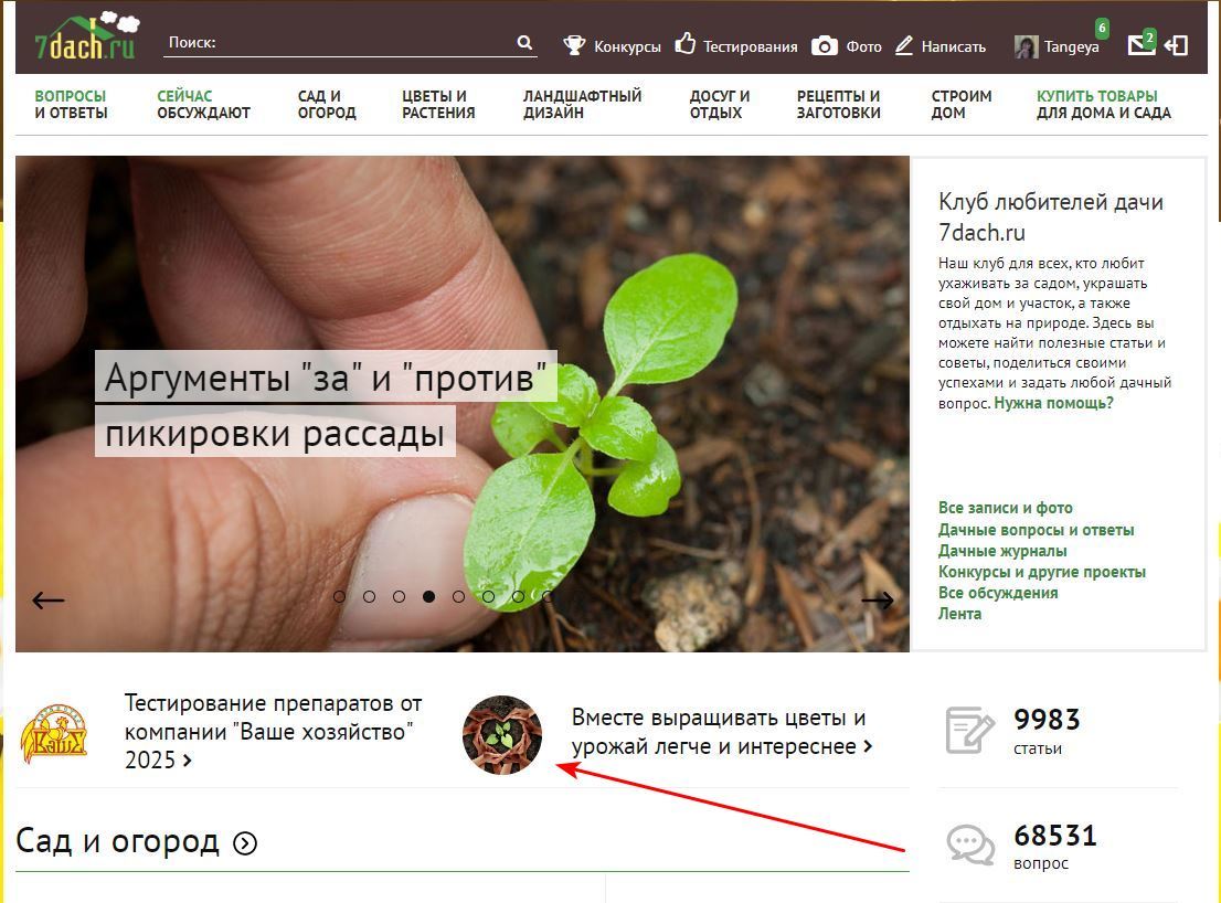 Слайдер и иконки