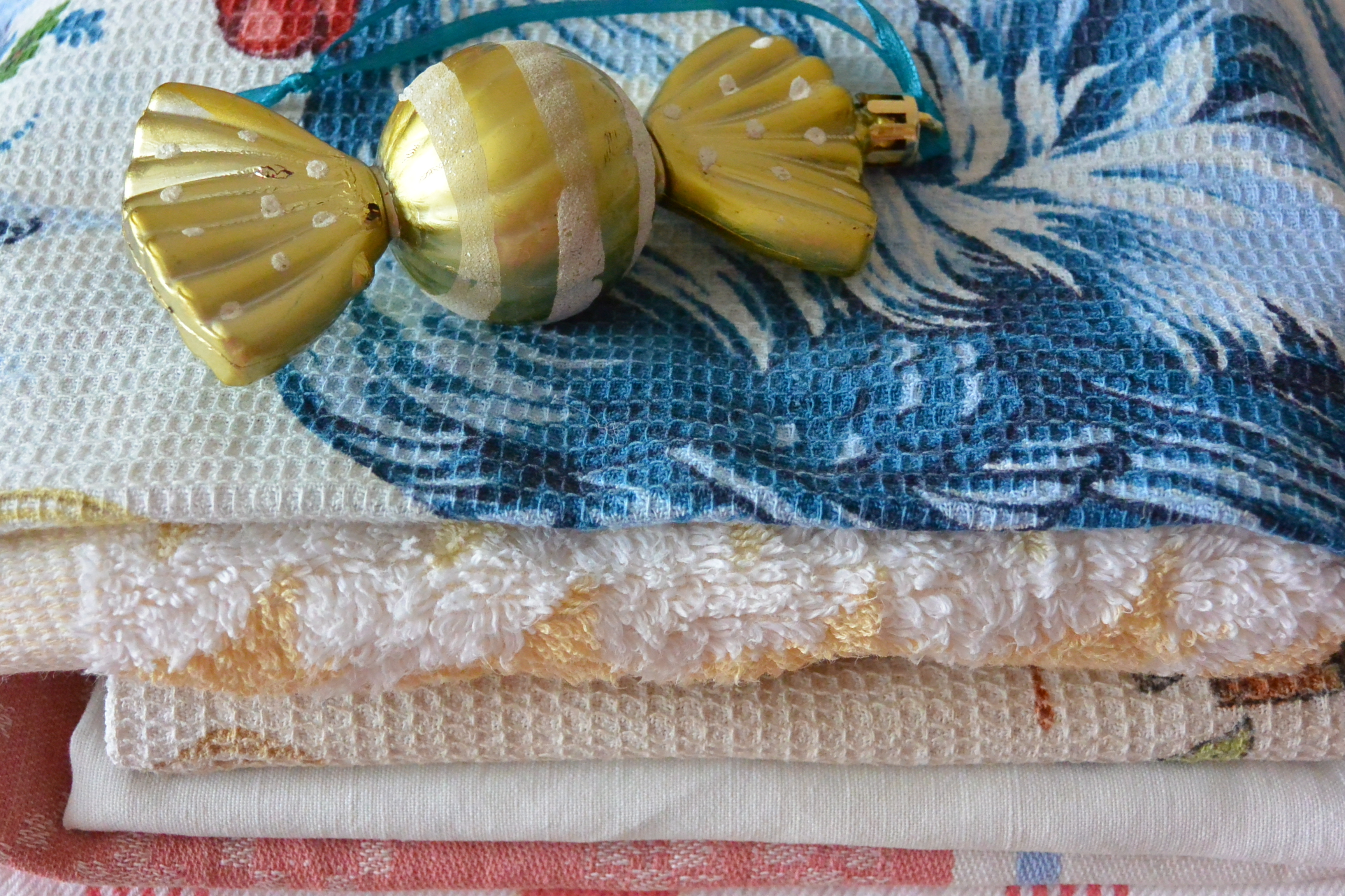 Чистые полотенца  