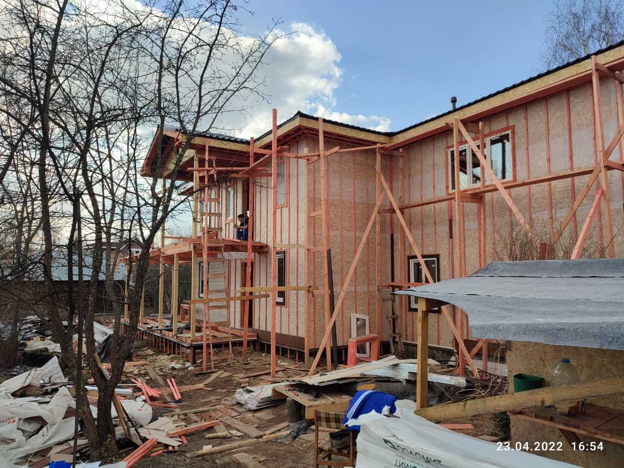 Строительство скоро будет полностью завершено. Фото автора  