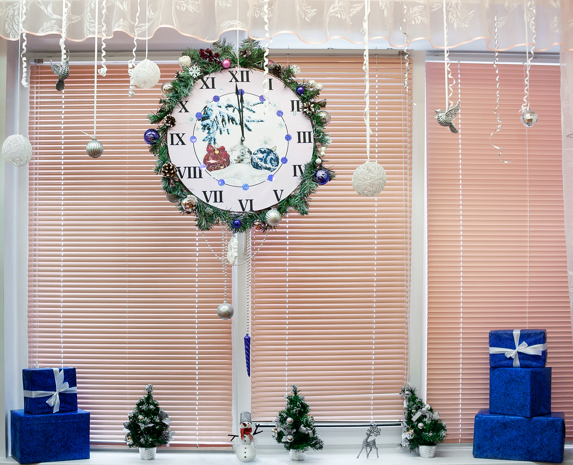 Праздничное окно