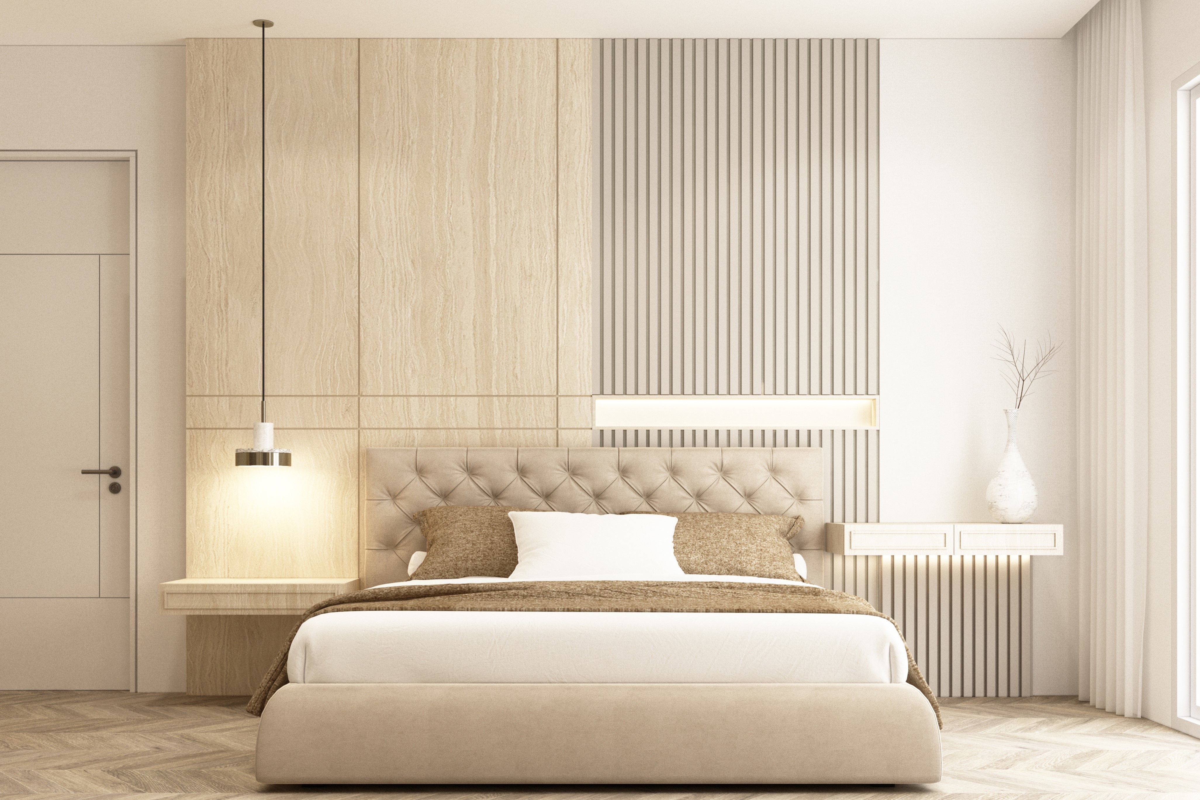 Простота монтажа позволяет создавать смелые интерьеры своими руками