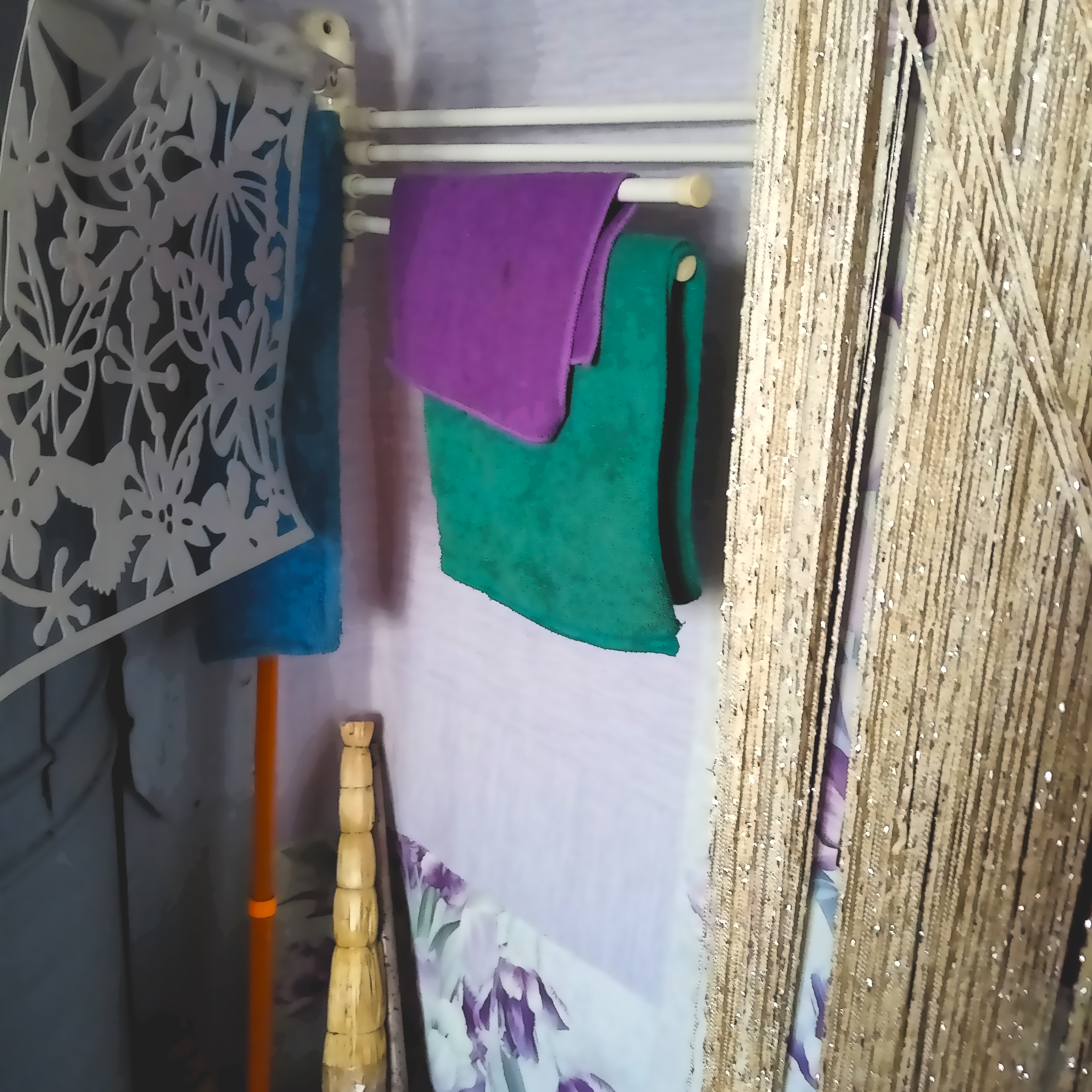 Сушка хозяйственных тряпок