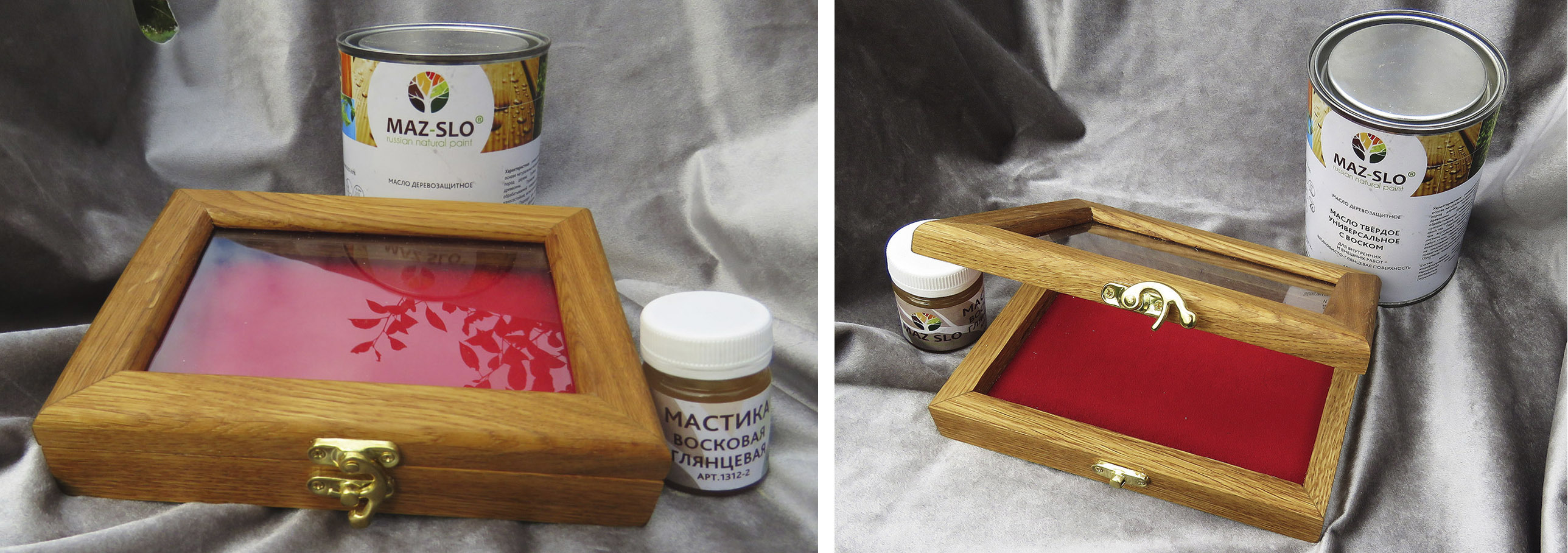 Мастика высохла. Изделие собрано. Фото автора